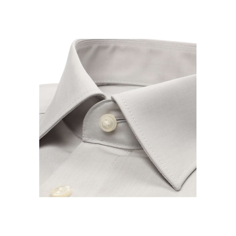 OLYMP Luxor Modern Fit Hemd silbergrau, Einfarbig