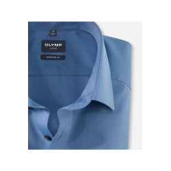 OLYMP Luxor Modern Fit Hemd silbergrau, Einfarbig